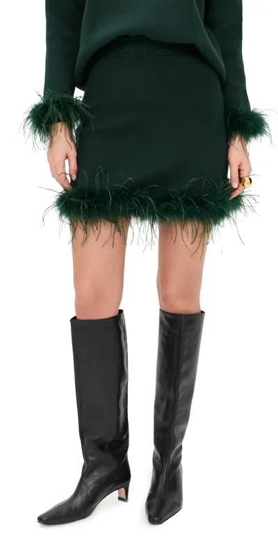 Never Fully Dressed Bottle Green Jake Skirt Green