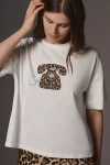 Never Fully Dressed White Call Me Boxy T-shirt In White