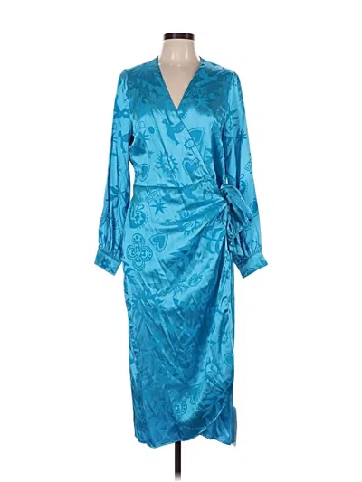 Never Fully Dressed Cocktail Dress In Blue