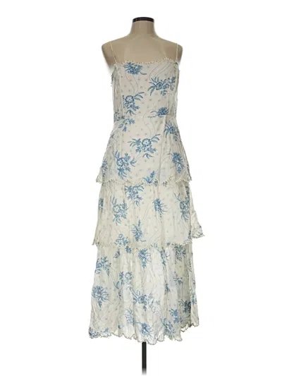 Pre-owned Never Fully Dressed Cocktail Dress In Blue