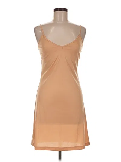 Pre-owned Never Fully Dressed Cocktail Dress In Tan