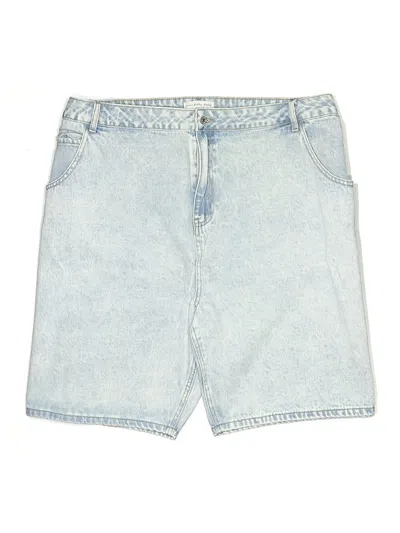 Pre-owned Never Fully Dressed Denim Shorts In Blue