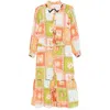 Never Fully Dressed Soller Midi Dress In Multi In Multicolor