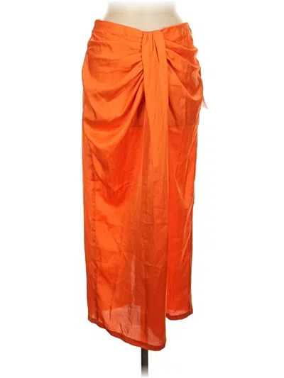 Never Fully Dressed Formal Skirt In Orange