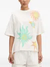 Never Fully Dressed Graphic-print T-shirt In White