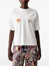 Never Fully Dressed Graphic-print T-shirt In White