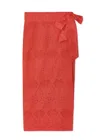 Never Fully Dressed Jasper Maxi Skirt In Red In Red