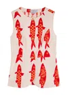 Never Fully Dressed Marina Sol Cotton Waistcoat Top