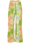 NEVER FULLY DRESSED NEVER FULLY DRESSED MARRA PRINTED COTTON-BLEND TROUSERS