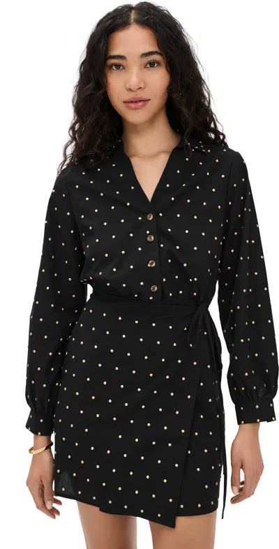 Never Fully Dressed Miley Studded Dress Black