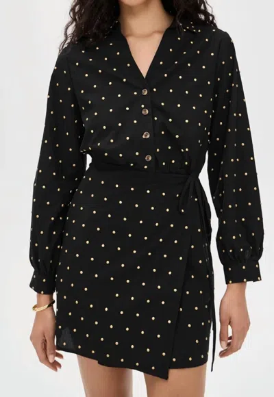 Never Fully Dressed Miley Studded Dress In Black