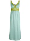 Never Fully Dressed Mimi Lace-trim Satin Midi Dress