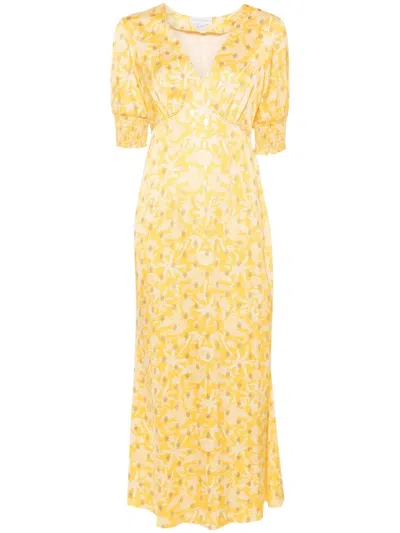 Never Fully Dressed Mosaic May Dress In Yellow