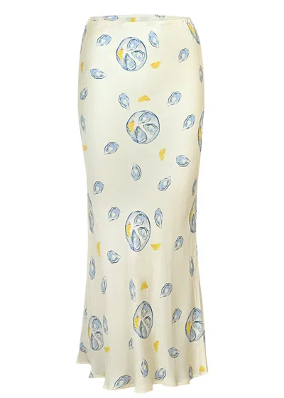 Never Fully Dressed Oyster Dorris Skirt In White