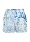 Never Fully Dressed Palma Elissa Shorts In Blue
