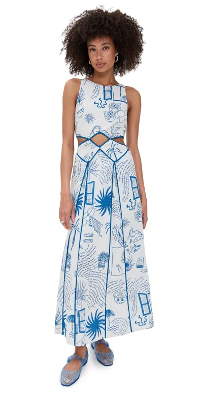 Never Fully Dressed Palma Esme Dress Cream