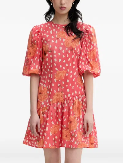 Never Fully Dressed Petite Poppy Mini Dress In 핑크