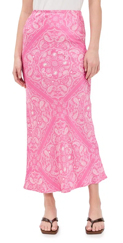 Never Fully Dressed Pink Bandana Dorris Skirt Pink