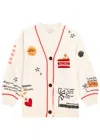 Never Fully Dressed Poema Martha Embroidered Knit Cardigan