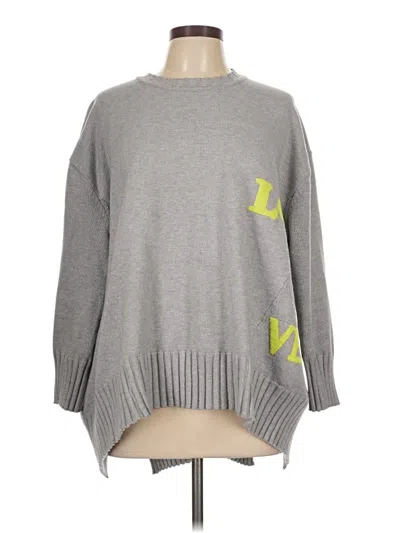 Pre-owned Never Fully Dressed Pullover Sweater In Gray