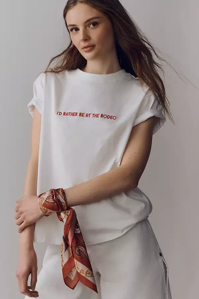 NEVER FULLY DRESSED RODEO COTTON TEE