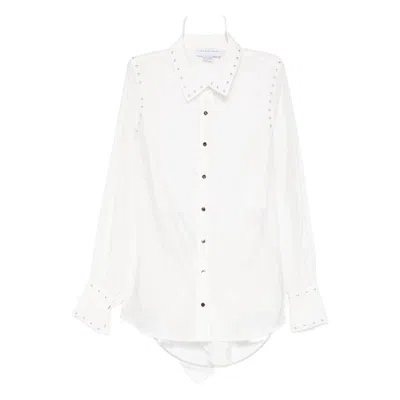 NEVER FULLY DRESSED SHIRTS WHITE