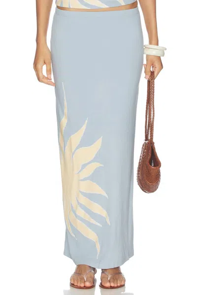 Never Fully Dressed Sol Dorris Skirt In Ice Blue