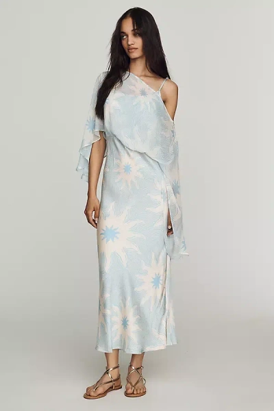 Never Fully Dressed Soleil Julianna Plus Maxi Dress In Blue