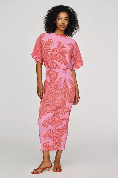 Never Fully Dressed Soleil Tilly Short-sleeve Dress In Multi