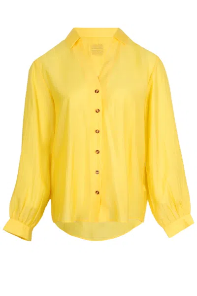 Never Fully Dressed Sunshine Miley Shirt In Yellow