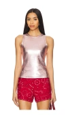Never Fully Dressed Tank Top In 粉色