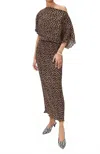 Never Fully Dressed Tilly Dress In Leopard In Black