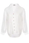 Never Fully Dressed White Miley Shirt In White