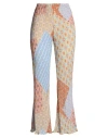 Never Fully Dressed Woman Pants Rust Size 12 Polyester In Red