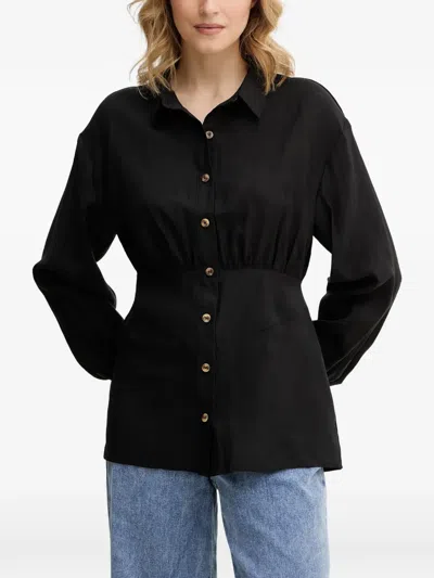 Never Fully Dressed Zoe Shirt In Black