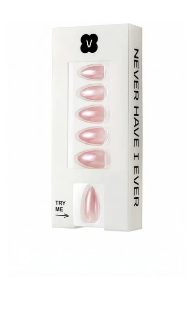 Never Have I Ever Barely Pink Press-on Nails