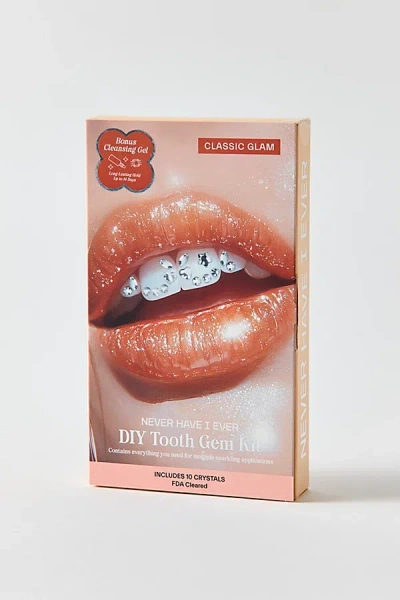Never Have I Ever Diy Tooth Gem Kit In Classic Glam At Urban Outfitters In Transparent