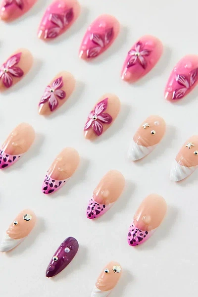 Never Have I Ever Press-on Faux Nail Set In Pearly Girly At Urban Outfitters