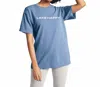 Never Lose Hope Inspirational Tee - Lake Happy In Blue In Blue
