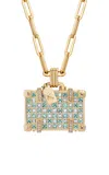 Nevernot 14k Yellow Gold 'fly High' Large Suitcase