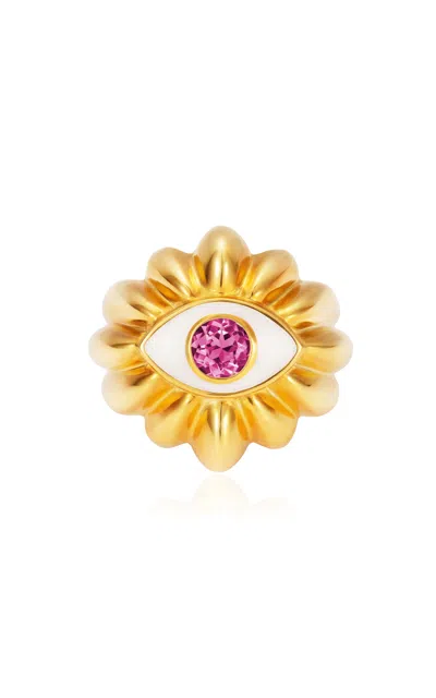 Nevernot Show And Tell 18k Yellow Gold Topaz Ready To Imagine Ring