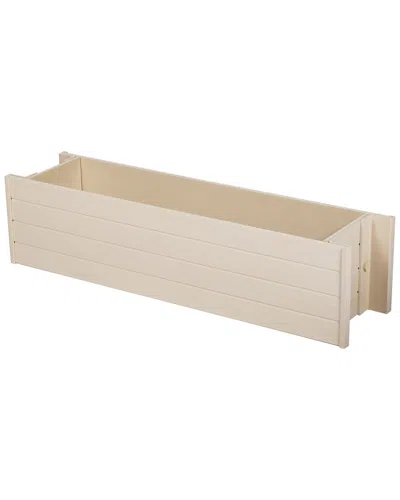 New Age Pet Ecoflex 30in Rectangular Flower Or Herb Window Box In Brown