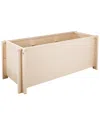 New Age Pet Ecoflex 42in Rectangular Garden-flower Planter In Brown