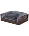 New Age Pet Discontinued  Ecoflex Buddy's Raised Dog Daybed - Medium In Red