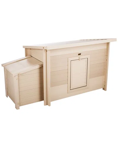 New Age Pet Ecoflex Fontana Chicken Barn In Brown