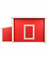 New Age Pet Ecoflex Fontana Chicken Barn In Red
