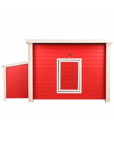 New Age Pet Ecoflex Fontana Chicken Barn In Red
