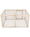 New Age Pet Ecoflex Fontana Chicken Pen In Brown