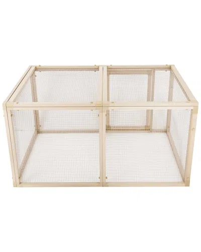 New Age Pet Ecoflex Fontana Chicken Pen In Brown