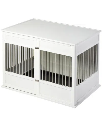 New Age Pet Ecoflex Horizon Dog Crate In White
